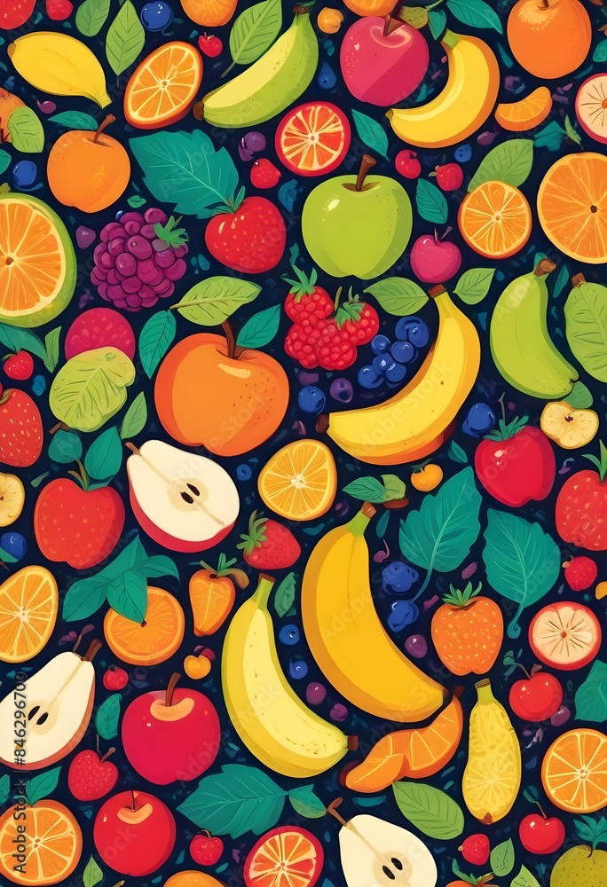fruit border fruit border