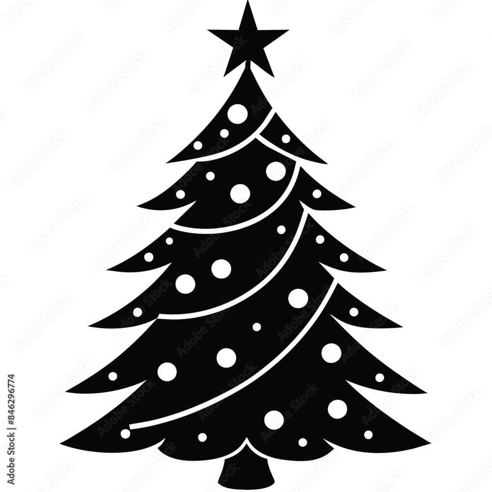 Obraz premium Christmas tree