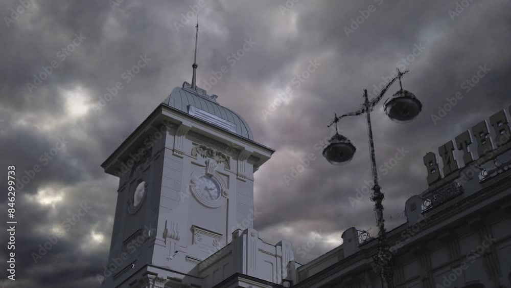 clock tower rainy weather clock tower rainy weather