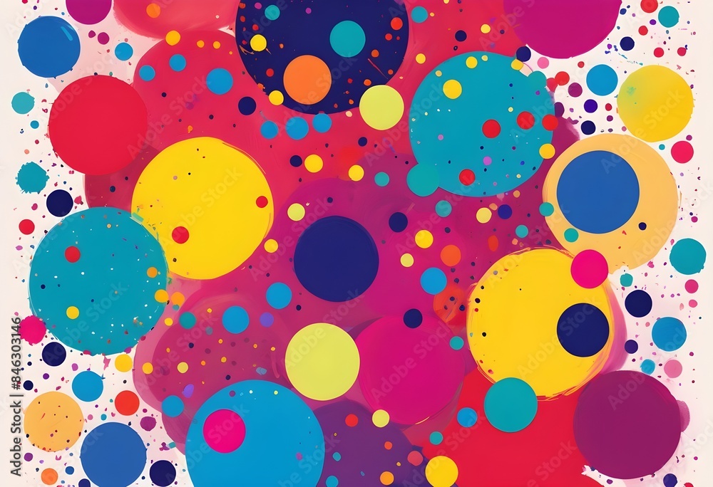 background with colorful dots background with colorful dots