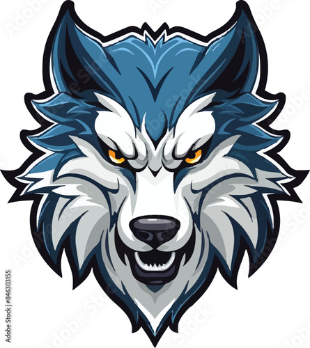 wolf head mascot