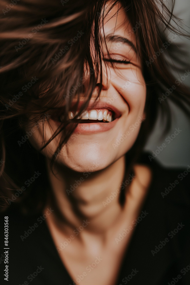 A close-up, candid summer selfie of a Scandinavian woman with a playful, flirty expression. A close-up, candid summer selfie of a Scandinavian woman with a playful, flirty expression.