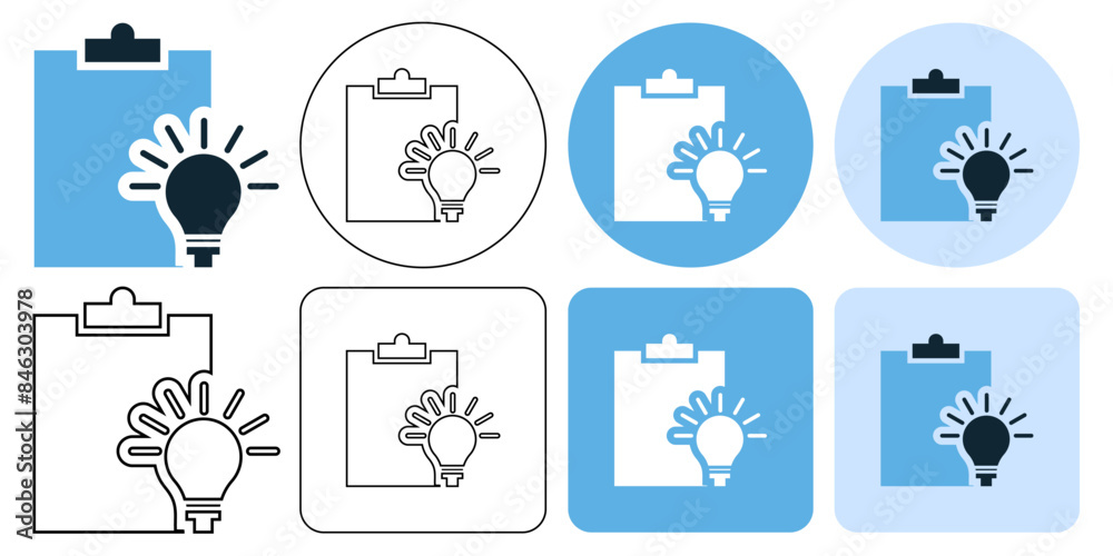 Data paper list and lightbulb concept idea innovation icon sign icon symbol ui and ux design, glyphs and stroke line icon Data paper list and lightbulb concept idea innovation icon sign icon symbol ui and ux design, glyphs and stroke line icon