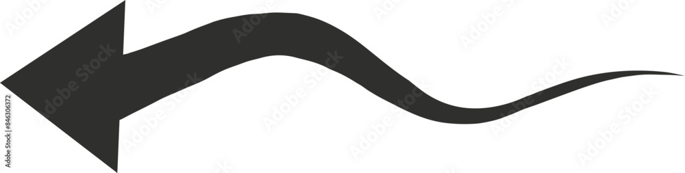 left arrow vector