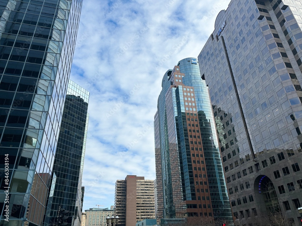 Obraz premium building with sky