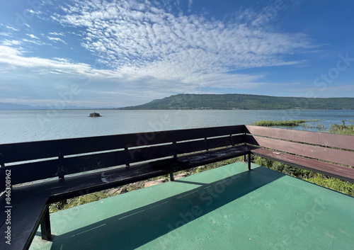 A Reservoir Gem in Nakhon Ratchasima, Lam Takhong Dam. photo