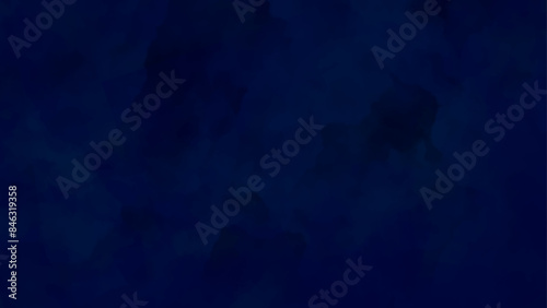 Dark blue watercolor background. Watercolor on deep dark blue paper background. Dark blue watercolor grunge texture background. Abstract blue background