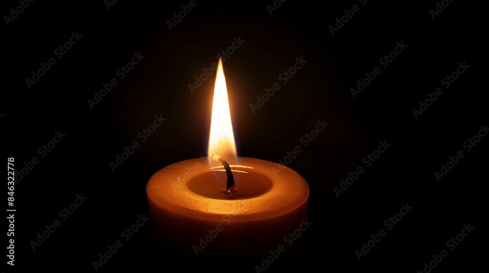 a single candle flame, its delicate glow illuminating a dark room. a single candle flame, its delicate glow illuminating a dark room.