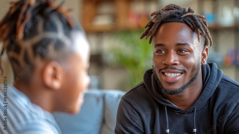 Helping A Young Person Develop Life Skills, A Dedicated Social Worker Offers Guidance And Support, Preparing Them For A Successful Future