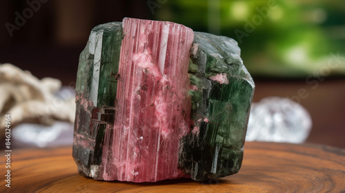 Raw tourmaline photo