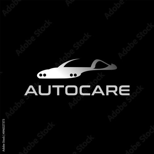Vehicle Silhouette Vector Design for Car Dealer or Workshop Logo
