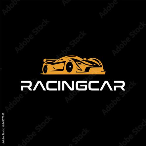 Racing Vehicle Vector Design for Car Dealer or Workshop Logo