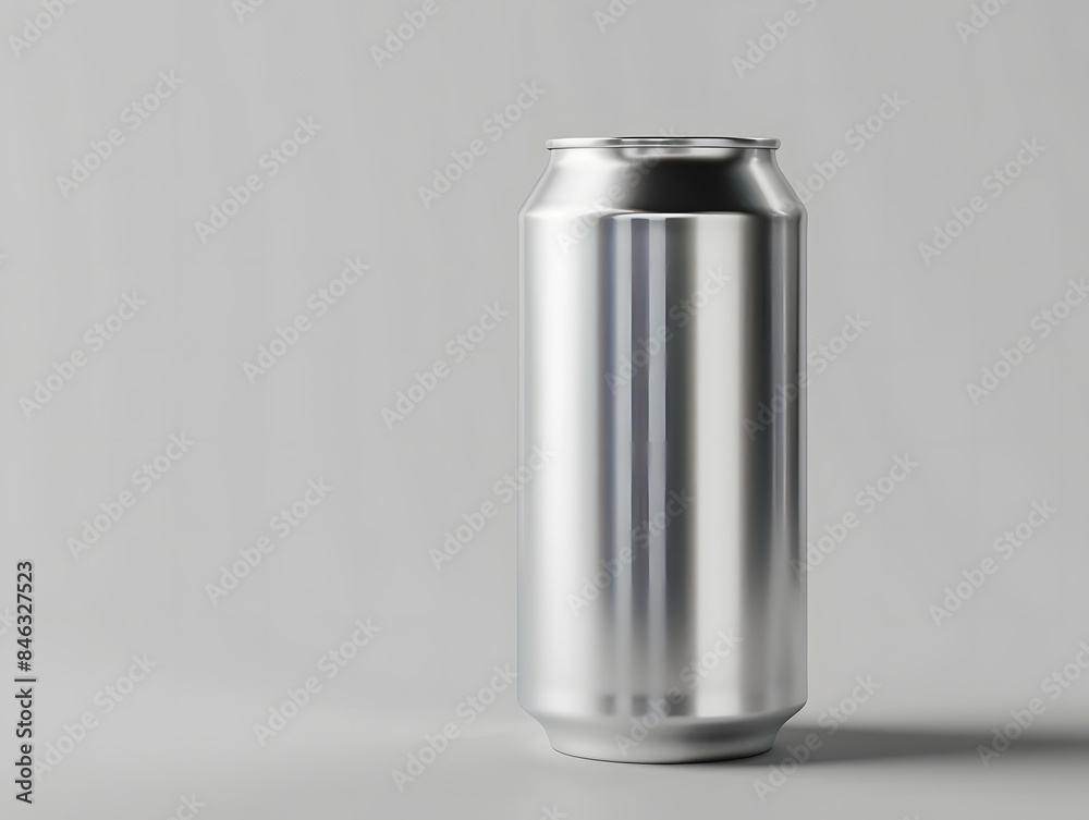 Blank Aluminum Can Label Mockup Blank Aluminum Can Label Mockup
