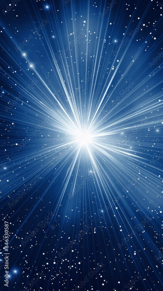 Electric Blue Space Atmosphere Pattern Electric Blue Space Atmosphere Pattern