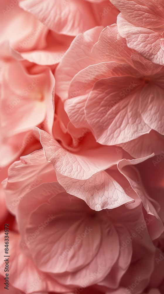 Close-up of rose petal texture with soft and delicate details Close-up of rose petal texture with soft and delicate details