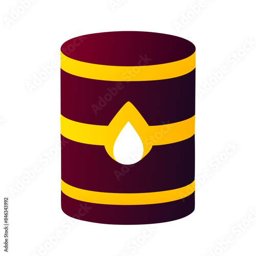 Barrel of petroleum, Oil drum container. Barrel with crude oil, Gasoline, diesel, butane
