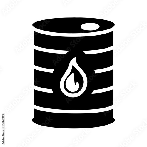 Barrel of petroleum, Oil drum container. Barrel with crude oil, Gasoline, diesel, butane
