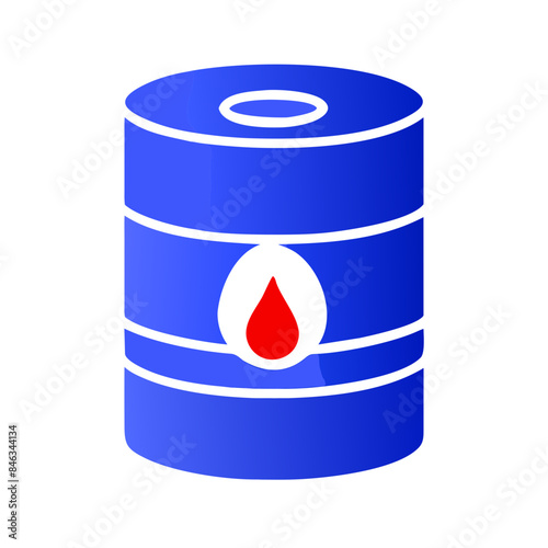 Barrel of petroleum, Oil drum container. Barrel with crude oil, Gasoline, diesel, butane
