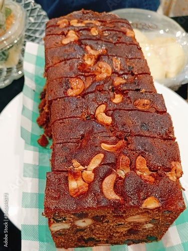 Cake with nut