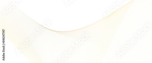 Obraz na płótnie Vector gold pattern of lines abstract Transparent background, blend line gold pattern with wavy stripes of the pattern of gold lines background. w salonie