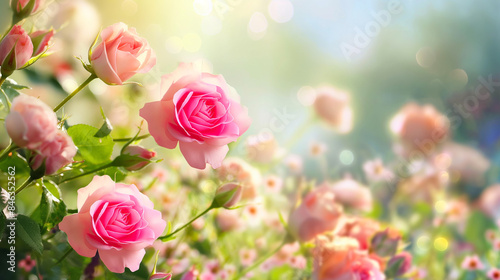 Close-up of beautiful rose flower image background featuring a close-up of a blooming rose with vibrant petals
