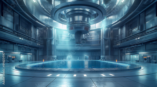 Advanced Cooling System: The nuclear reactor has an advanced cooling system designed to prevent overheating and improve safety.