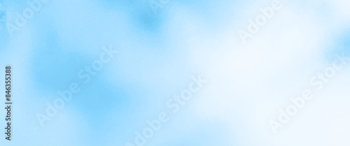 Obraz na płótnie Vector abstract background blue and white gradient with soft blue gradient background grainy glowing blue light. w salonie