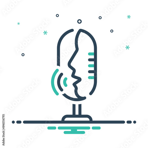 Mix icon for speak 