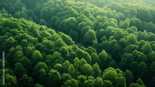 Cool and Cool Forested Hills