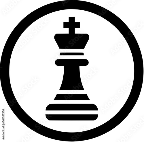 chess pawn icon Generative AI