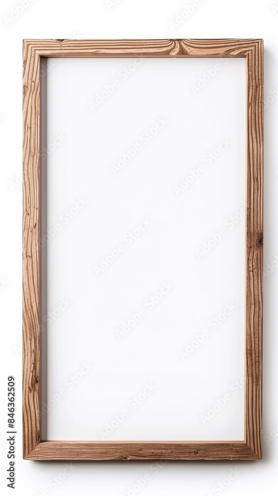 Obraz premium wooden frame empty modern design