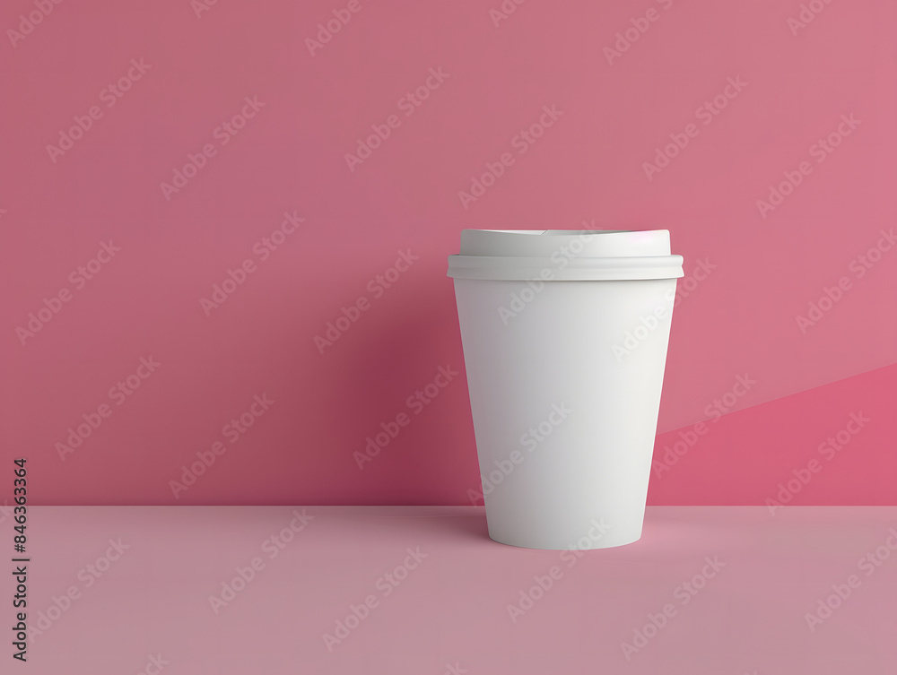 Blank Paper Coffee Cup Mockup with isolated background Blank Paper Coffee Cup Mockup with isolated background