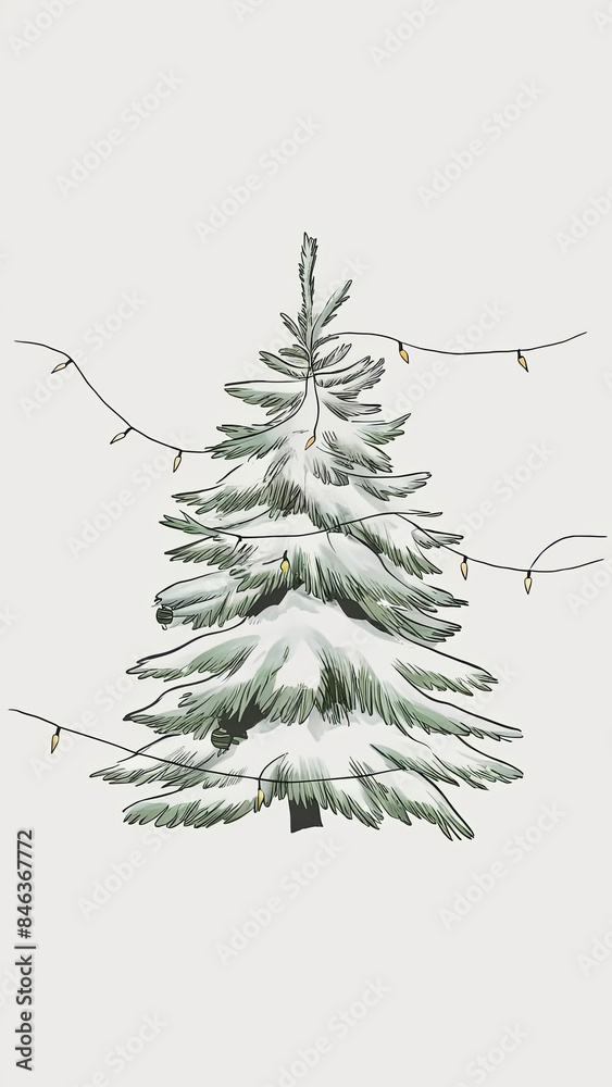 Cute christmas card with copy space Cute christmas card with copy space