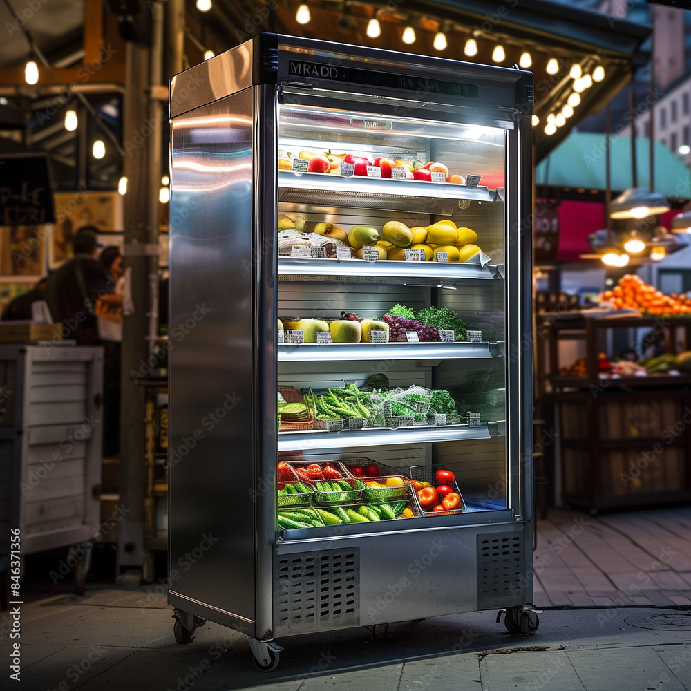 Market Place Cooler - Open Market Mister with Advanced Cooling Market Place Cooler - Open Market Mister with Advanced Cooling