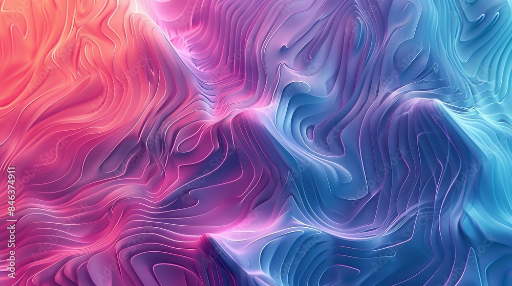Abstract wave pattern with a high-tech feel Abstract wave pattern with a high-tech feel