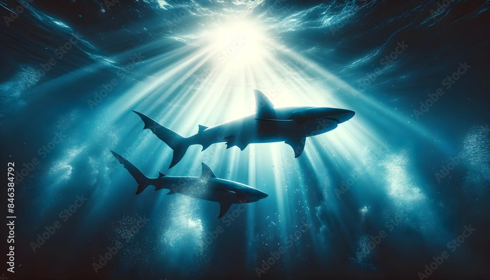 sharks in the sea sharks in the sea