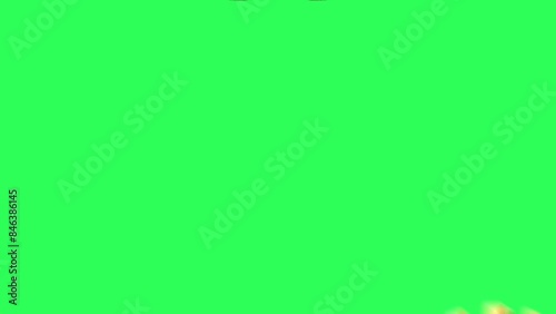 Enhance your videos and motion graphics with a 3D emoji transition featuring a burger and fries. This playful and dynamic animation adds a fun and engaging touch to your content, seamlessly blending s