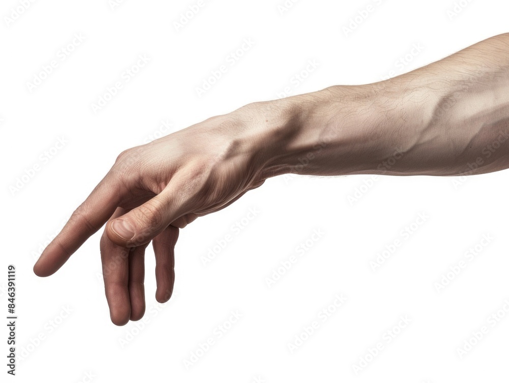 A hand pointing to the right A hand pointing to the right