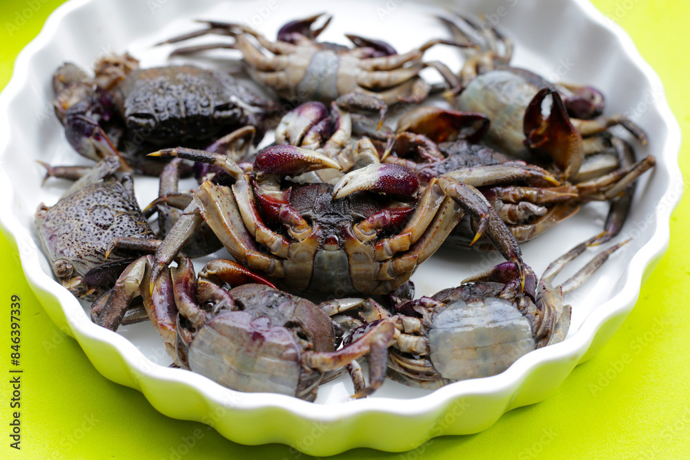 Preserved crabs for ingredient thai food Preserved crabs for ingredient thai food