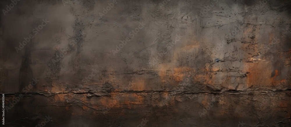 A grungy black background or texture with copy space image displaying a distressed quality and a dirty aging appearance A grungy black background or texture with copy space image displaying a distressed quality and a dirty aging appearance