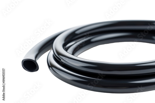 Durable Rubber Drainage Tubing Collection isolated on transparent background