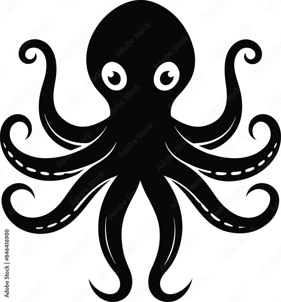 octopus illustration isolated on white background eps 10 octopus illustration isolated on white background eps 10
