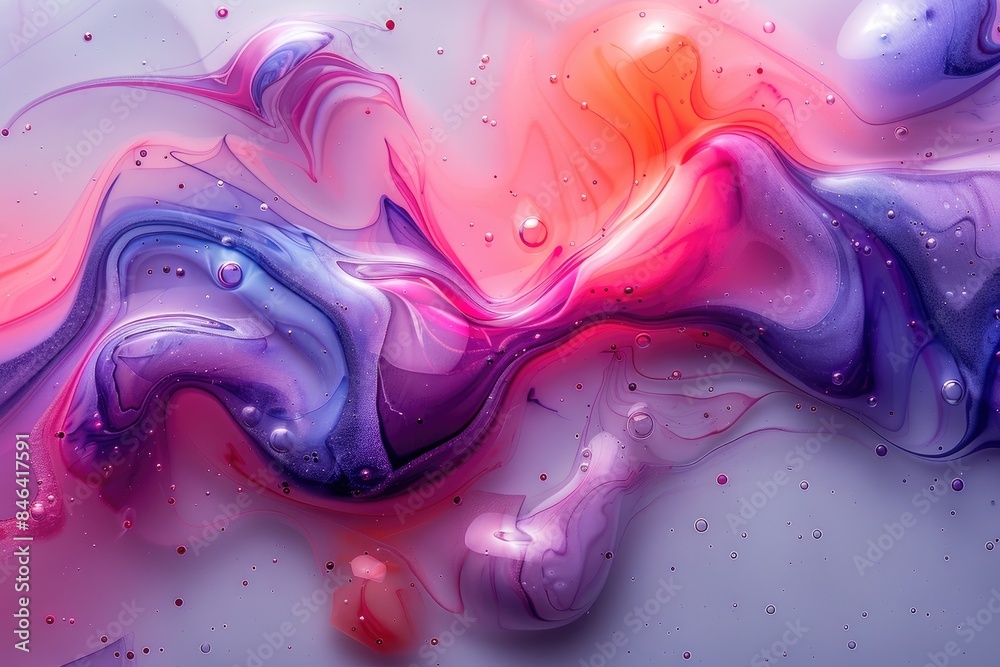 Naklejka premium Abstract pastel and neon marble background wallpaper design images