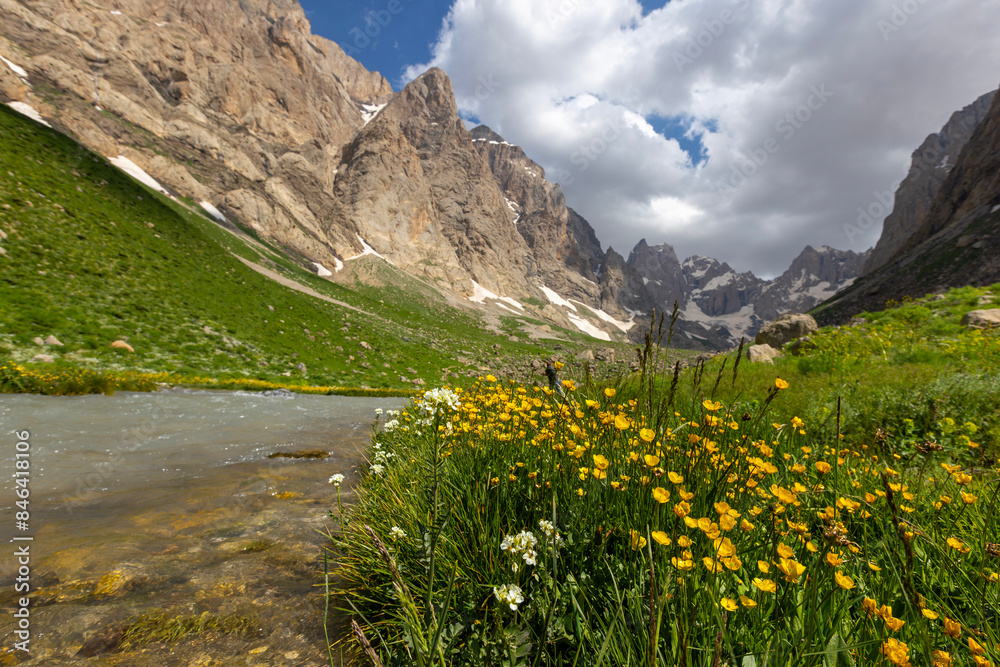 cilo mountains, hakkari, high mountains and clouds, valley of heaven and hell cilo mountains, hakkari, high mountains and clouds, valley of heaven and hell