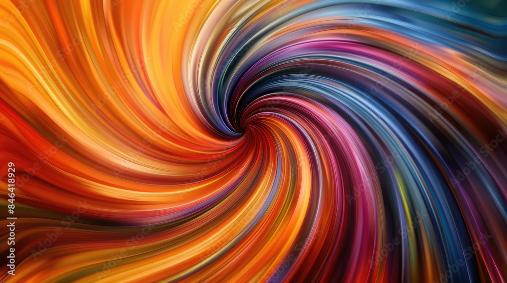 Abstract swirls of colors in dynamic motion Abstract swirls of colors in dynamic motion