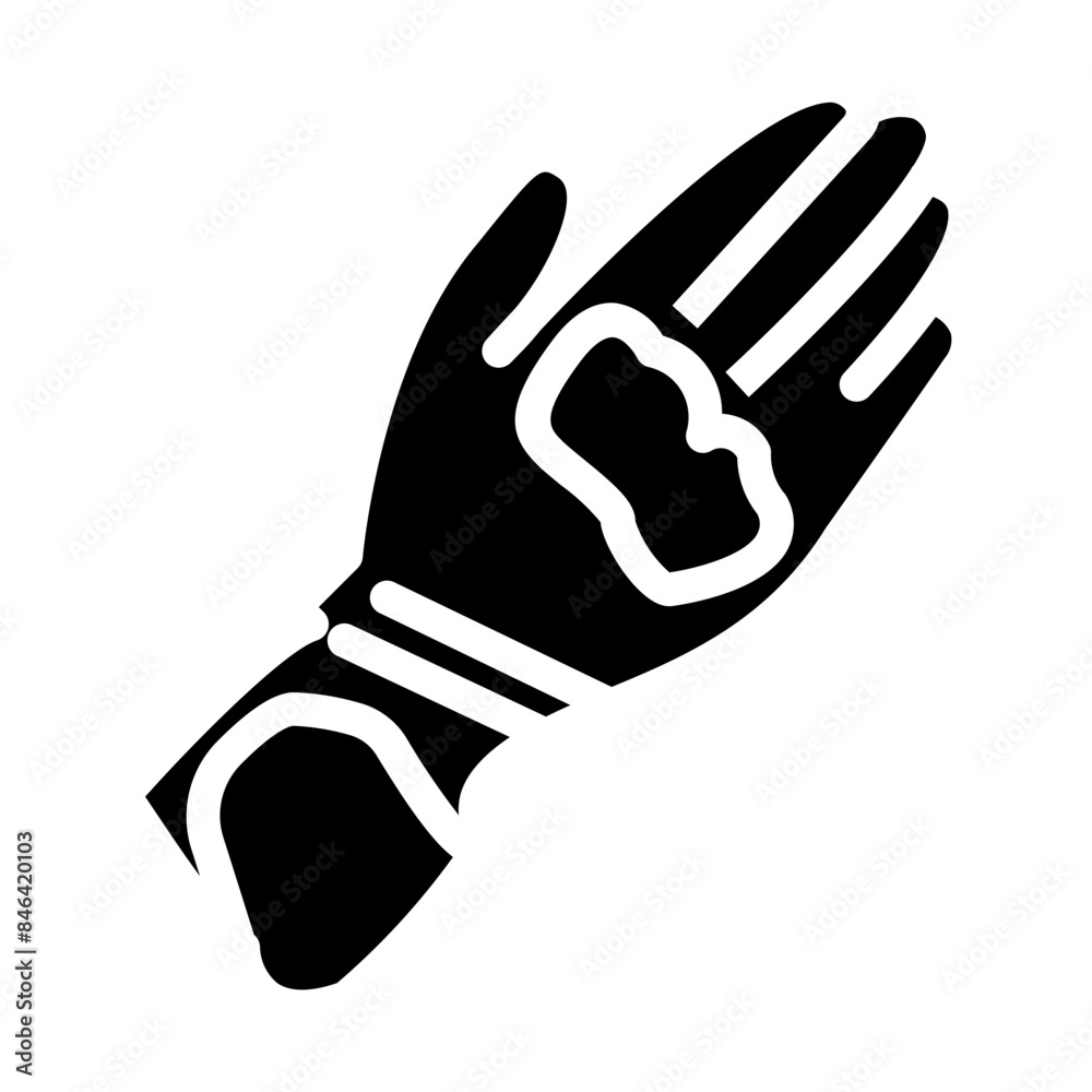 Obraz premium glove icon