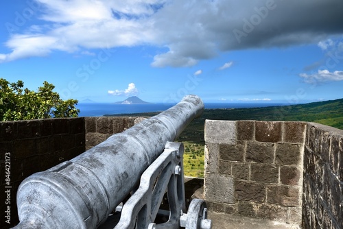 Saint Eustatius as viewed from Fort George
