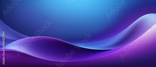 abstract purple blue flowing background illustration