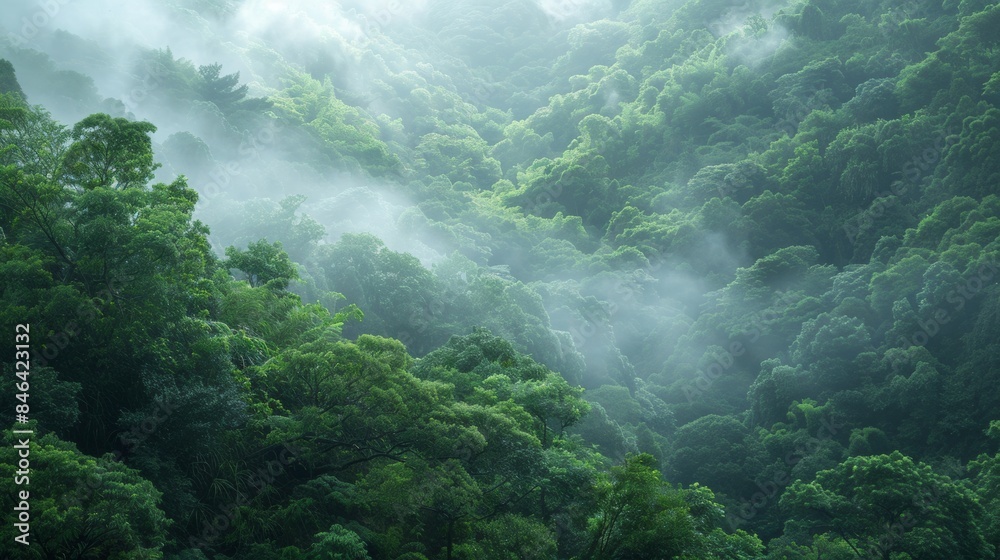 Lush and Cool Deciduous Forest Lush and Cool Deciduous Forest