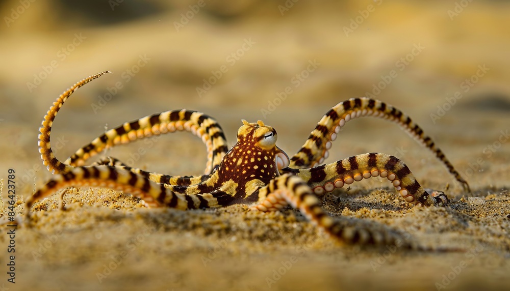 Chameleon of the Sea: The Mimic Octopus at 7:4 Chameleon of the Sea: The Mimic Octopus at 7:4